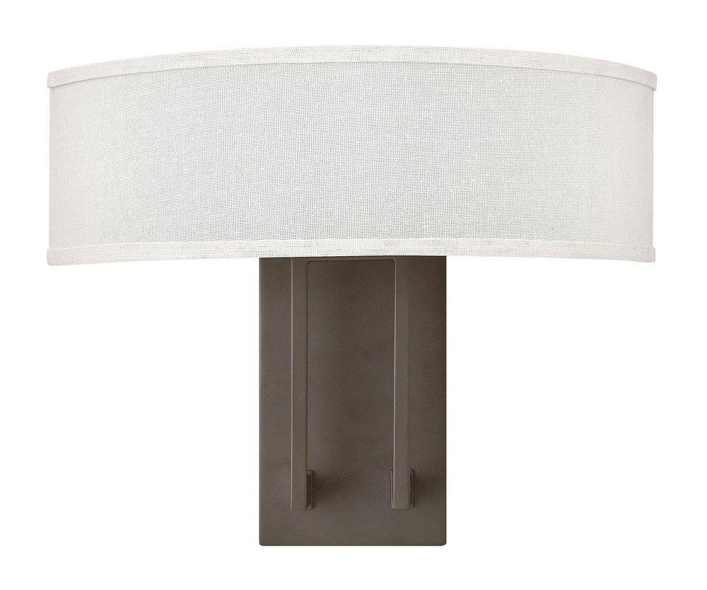 Hinkley Buckeye Bronze 60W 2-Light Wall Sconce 