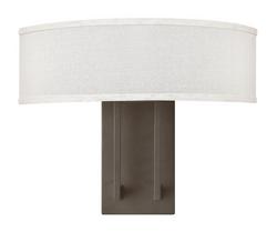 60W 2-Light Wall Sconce in Buckeye Bronze