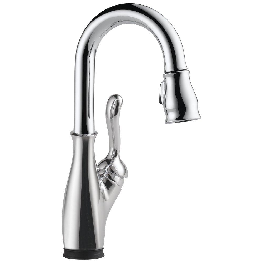 Delta Faucet Chrome Single Lever Handle Bar Faucet 