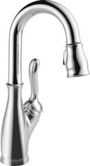 Delta Faucet Chrome Single Handle Pull Down Bar Faucet 