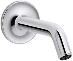 8-3/8 in. Shower Arm and Flange Purist in Polished Chrome