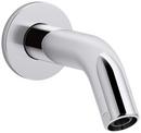 NPT Wall Mount Shower Arm and Flange in Polished Chrome