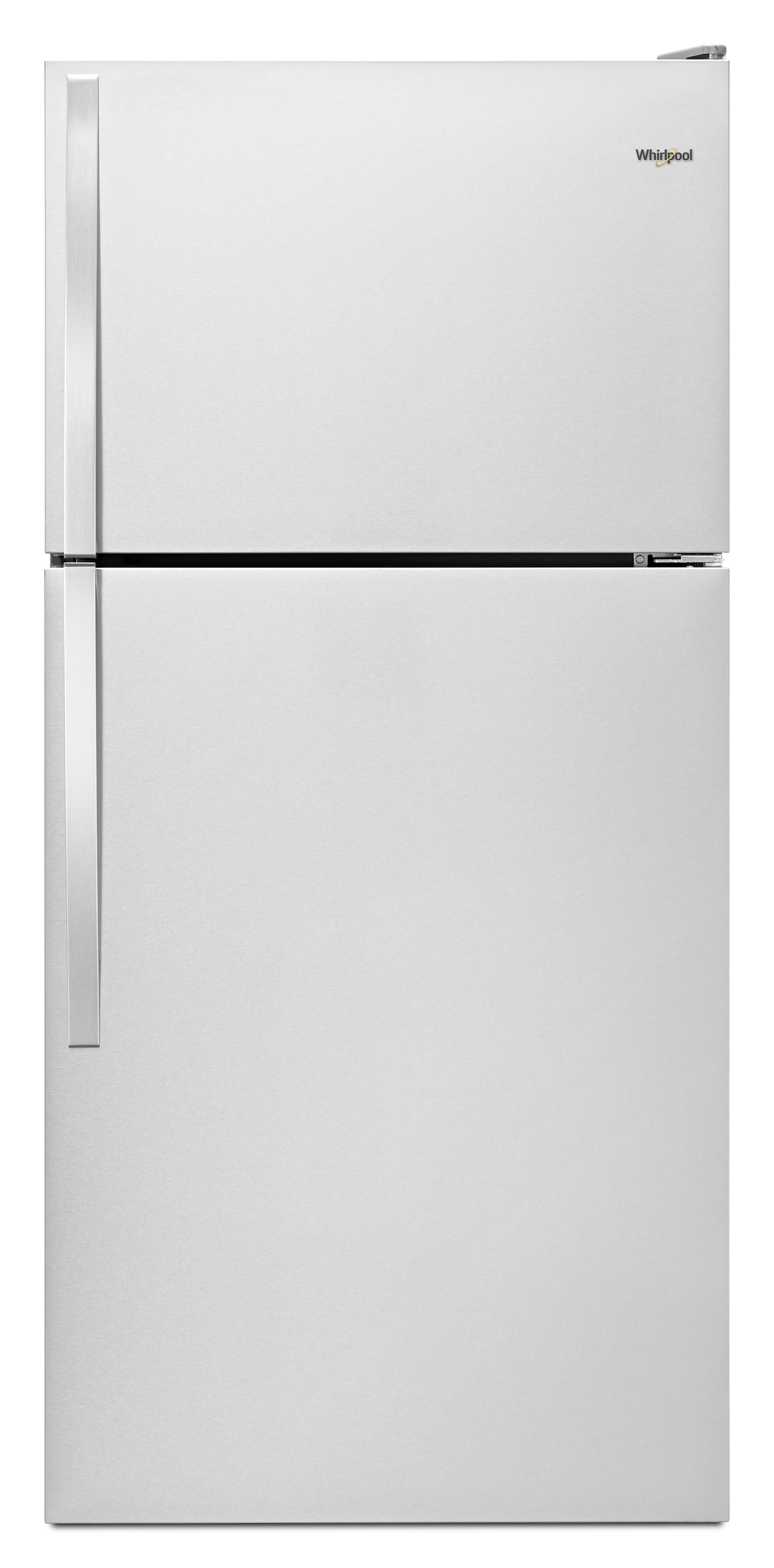 Whirlpool Stainless Steel 29-3/4 in. 13.06 cu. ft. Top Mount Freezer Refrigerator 