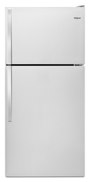 Whirlpool Stainless Steel 29-3/4 in. 13.06 cu. ft. Top Mount Freezer Refrigerator 