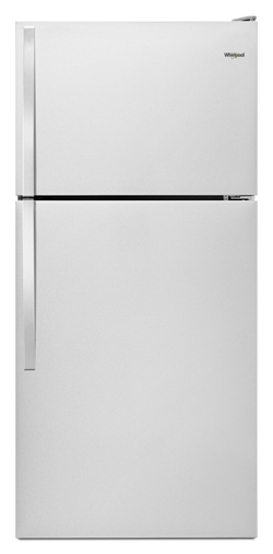 18 cu. ft. Top Mount Freezer Refrigerator in Stainless Steel