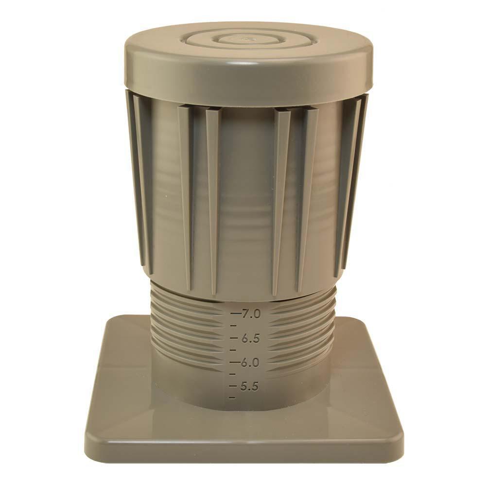 DiversiTech® Grey Adjustable Equipment Riser 