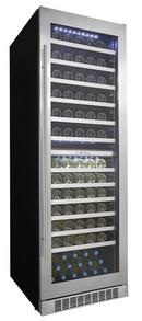 Built-In Dual Zone Wine Refrigerator in Stainless Steel