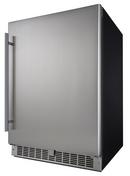 23-13/16 in. 5.5 cu. ft. Compact Refrigerator in Black Stainless Steel