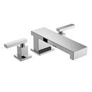 Two Handle Roman Tub Faucet in Polished Chrome (Trim Only)