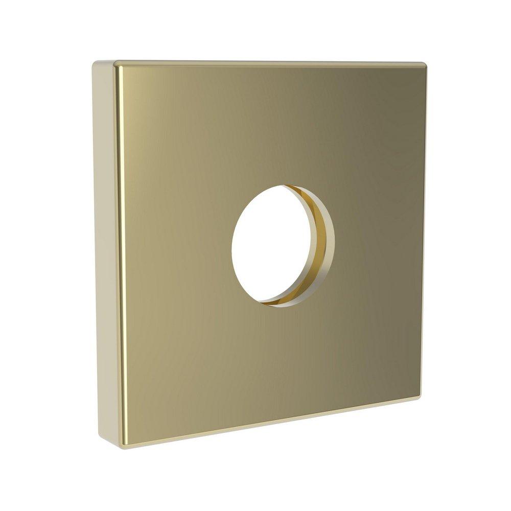 Newport Brass French Gold - PVD 1/2 x 2-1/2 in. NPT Solid Brass Flange 