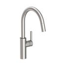 Newport Brass Stainless Steel - PVD Single Handle Pull Down Kitchen Faucet 