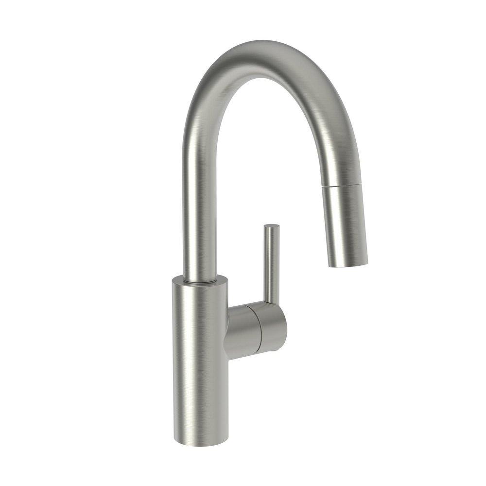Newport Brass Satin Nickel - PVD Single Lever Handle Bar Faucet 