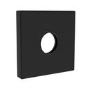 Brass Flange in Flat Black