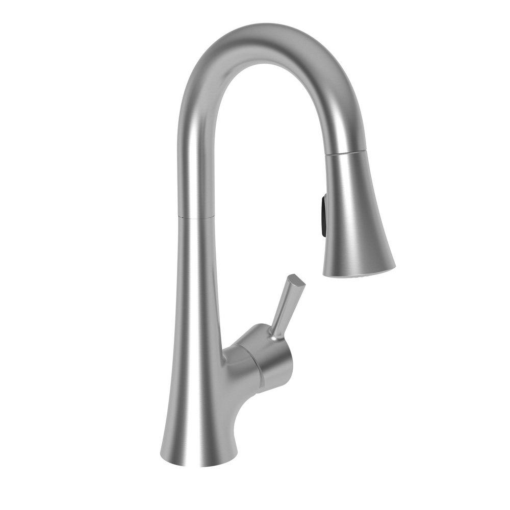 Newport Brass Stainless Steel - PVD Single Handle Lever Bar Faucet 