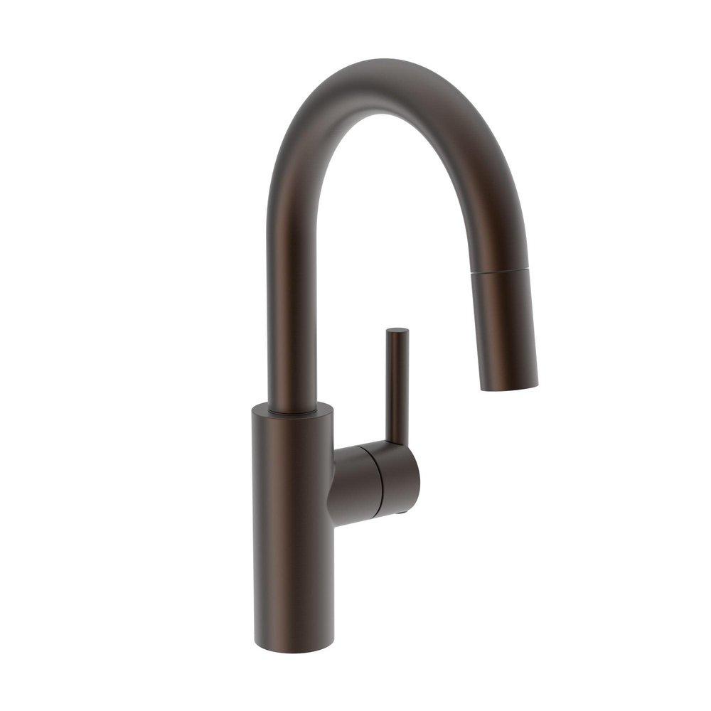 Newport Brass English Bronze Single Handle Lever Bar Faucet 