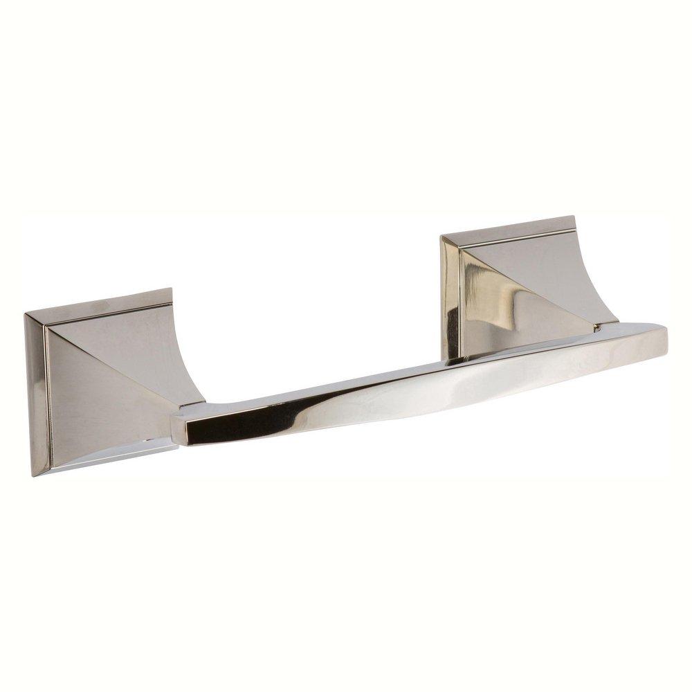 Ginger Polished Nickel Wall Mount Double Post Toilet Tissue Holder 