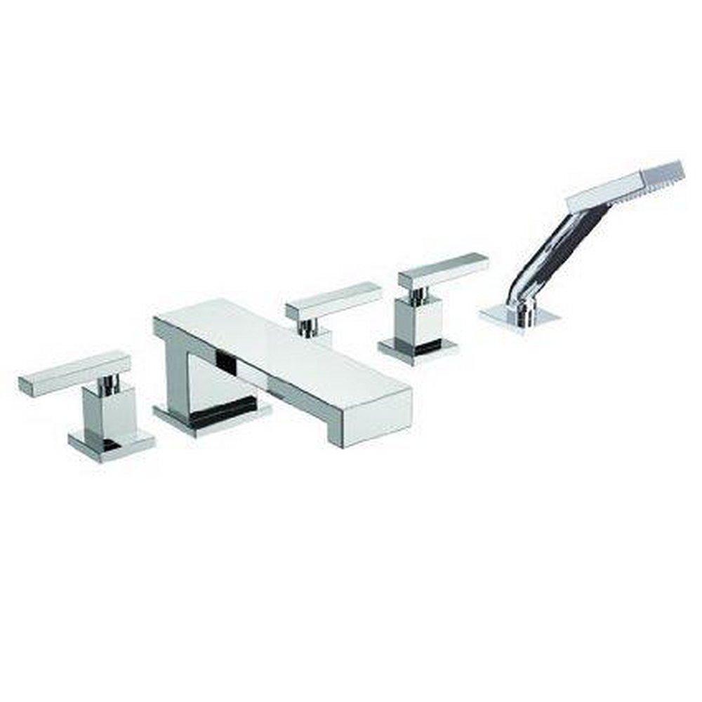 Newport Brass Polished Nickel - Natural Two Handle Roman Tub Faucet Trim Only 