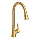 Newport Brass Satin Bronze - PVD Single Handle Pull Down Kitchen Faucet 