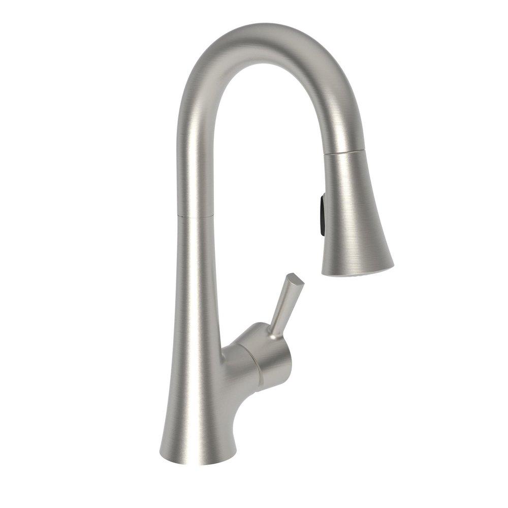Newport Brass Satin Nickel - PVD Single Handle Lever Bar Faucet 