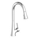 Newport Brass Polished Chrome Single Handle Pull Down Kitchen Faucet 