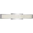 &eacute;lan Polished Chrome 36 in. 1-Light LED Vanity Wall Light 