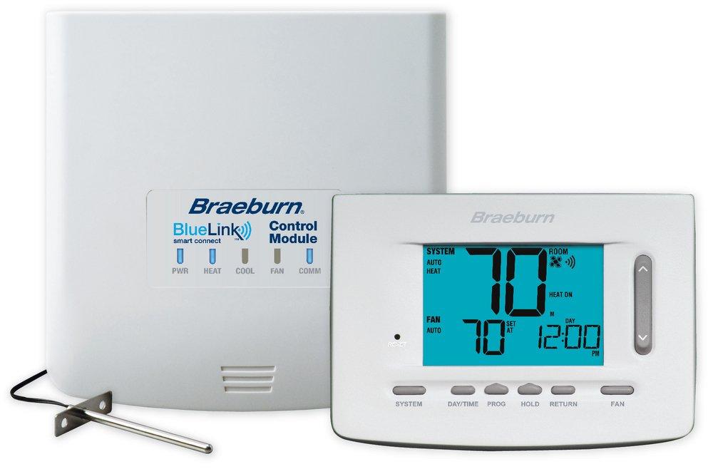 Braeburn Systems 2H/2C, 3H/2C Programmable Thermostat Kit 