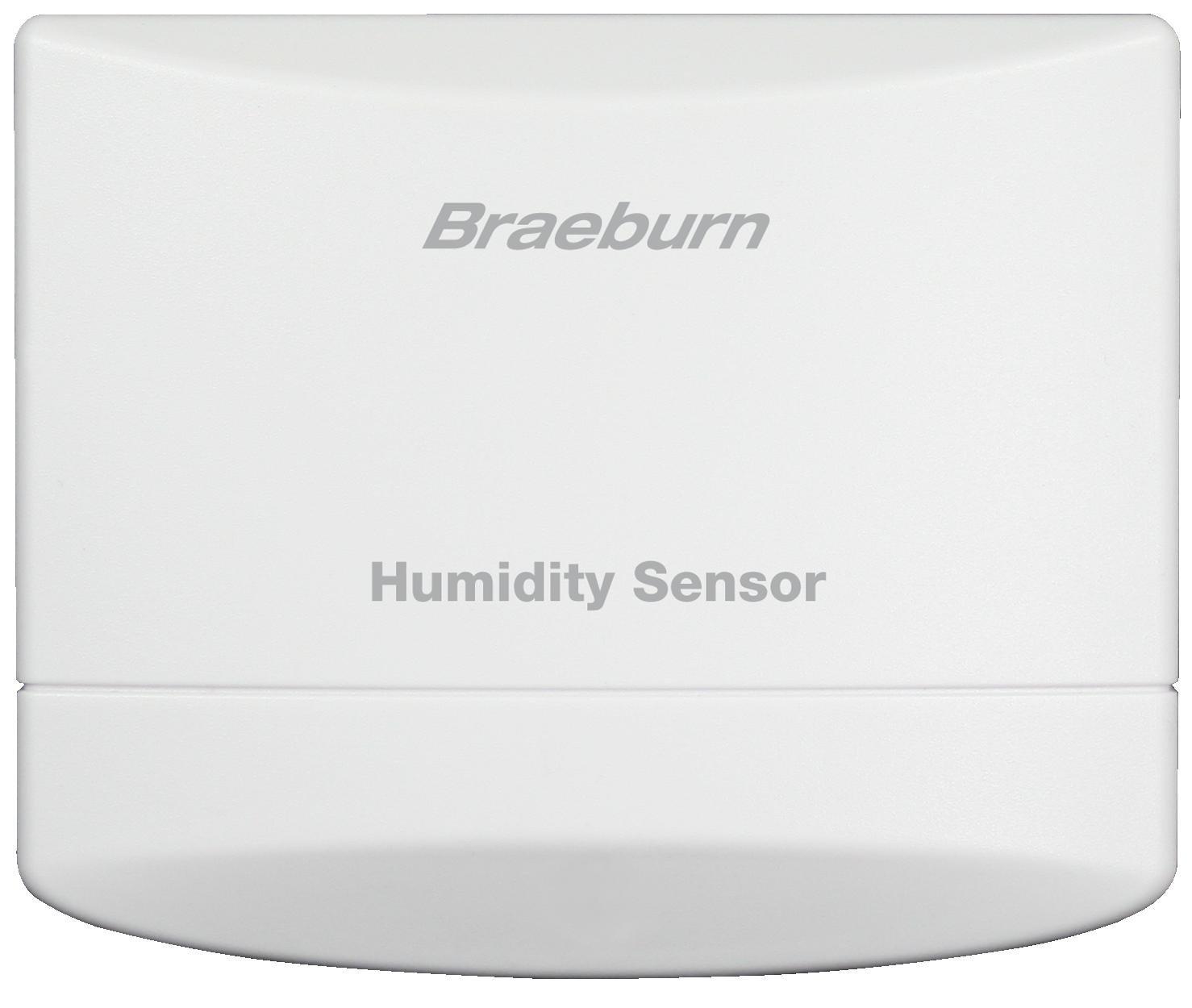 Braeburn Systems White Wireless Remote Humidifier Sensor 