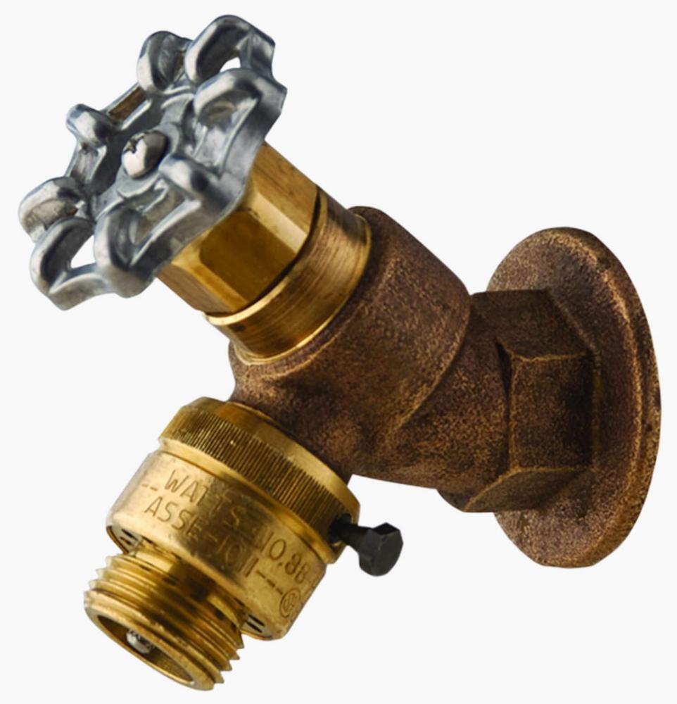 Acorn Engineering Rough Brass Rough Brass FNPT x MHT Loose Key Hose Bibb 