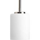 Progress Lighting Polished Nickel 1-Light Medium E-26 Base Mini Pendant 