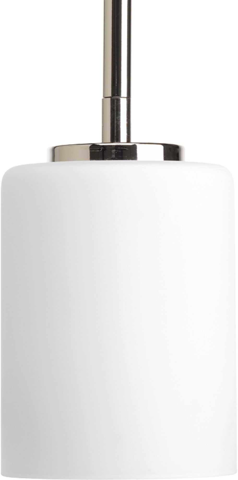 Progress Lighting Polished Nickel 1-Light Medium E-26 Base Mini Pendant 