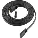 LED Tape Light Connector Cord in Black