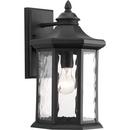Progress Lighting Black 15-7/8 in. 100W 1-Light Outdoor Wall Lantern 