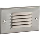3 in. LED Step Light in Brushed Nickel