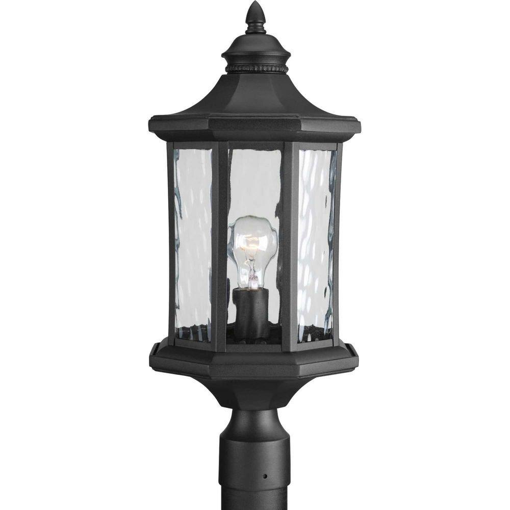 Progress Lighting Black Medium E-26 Base Wall Sconce 