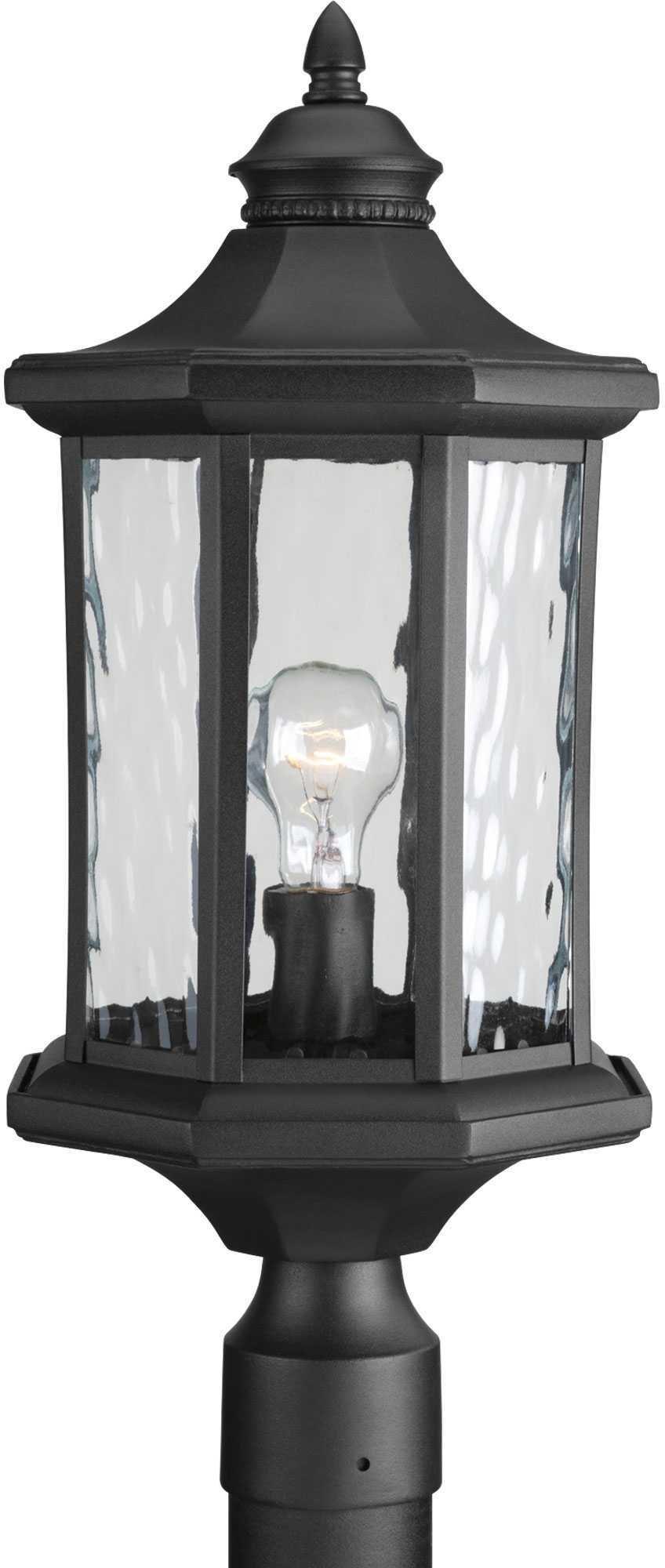 Progress Lighting Black Medium E-26 Base Wall Sconce 