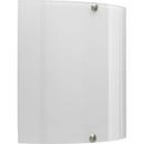 17W 1-Light LED Wall Sconce in White