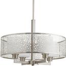 Progress Lighting Brushed Nickel 4-Light Medium E-26 Base Chandelier 