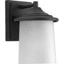 Progress Lighting Black 100W 1-Light Medium E-26 Base Incandescent Small Wall Lantern 