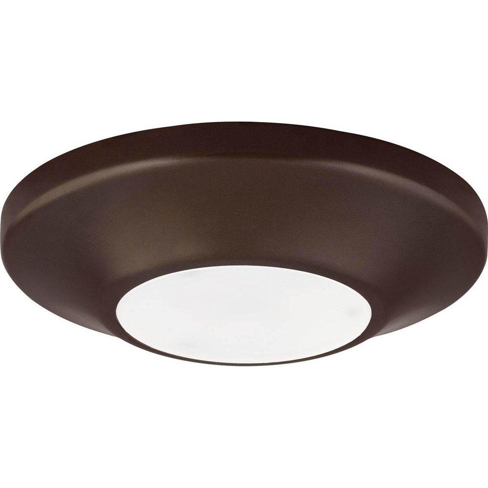 Progress Lighting Antique Bronze 5-1/2 in. 12W 630 Lumens Ceiling Light 