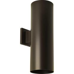 2-Light 29W 9 in. Outdoor LED Wall Sconce in Antique Bronze