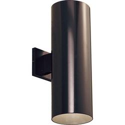 2-Light 29W 9 in. Outdoor LED Wall Sconce in Antique Bronze
