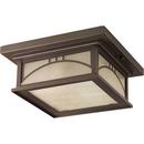 Progress Lighting Antique Bronze 75W 2-Light Outdoor Ceiling Light 