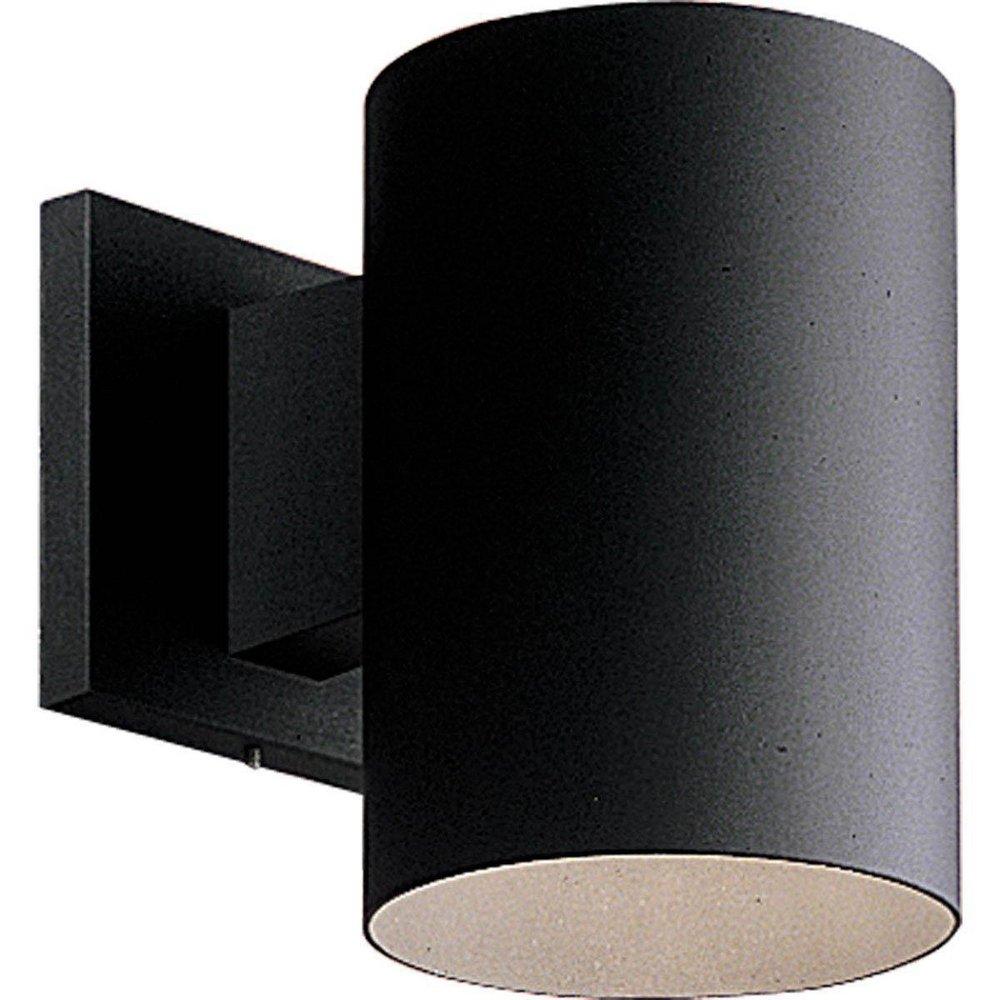 Progress Lighting Black 7-1/2 in. 17W 1-Light Outdoor Wall Light 