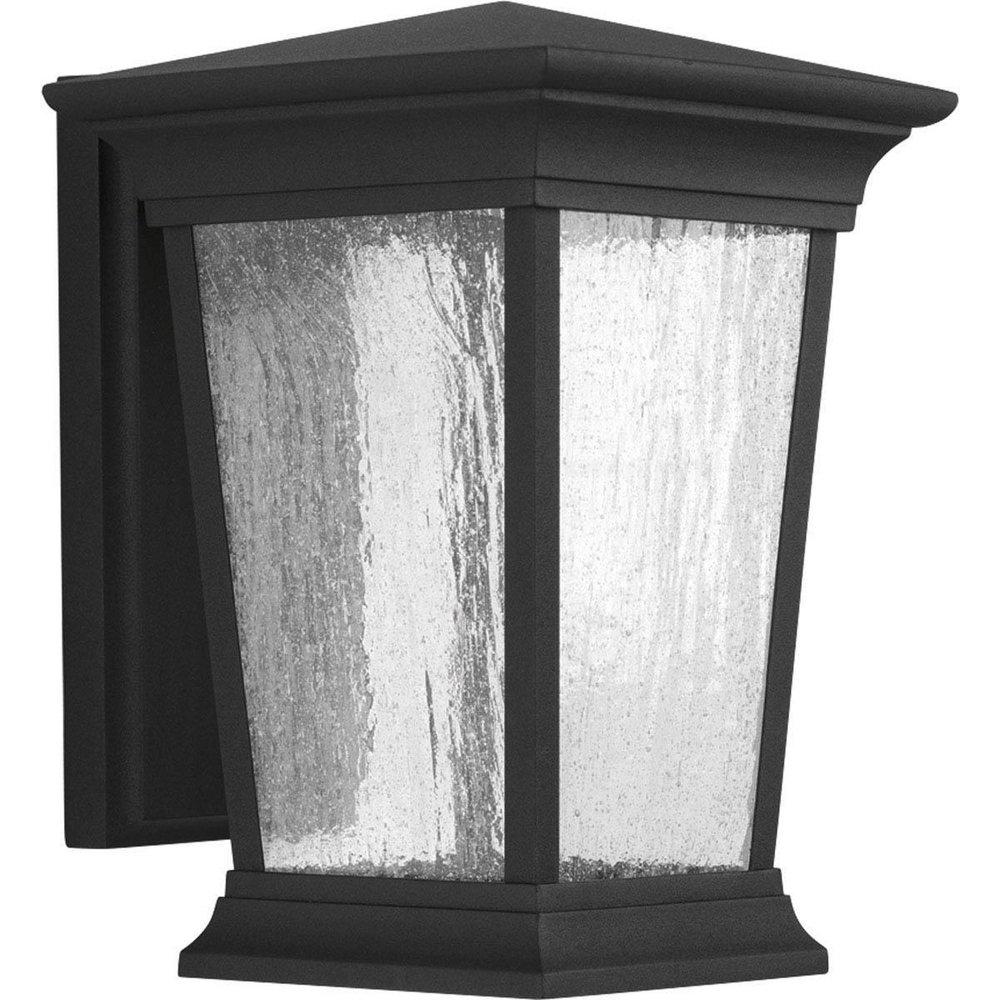 Progress Lighting Black 9W 1-Light Medium E-26 Base LED Wall Lantern 
