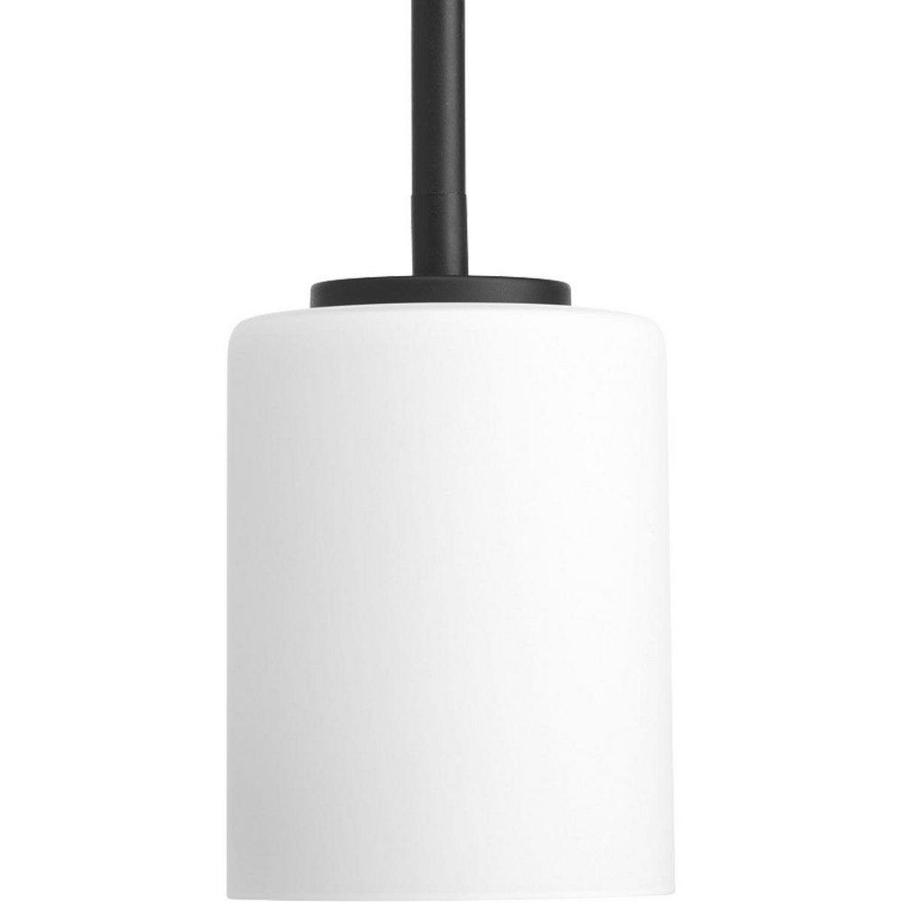 Progress Lighting Black 1-Light Medium E-26 Base Mini Pendant 
