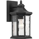 Progress Lighting Black 12-1/2 in. 100W 1-Light Outdoor Wall Lantern 