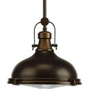 Progress Lighting Oil Rubbed Bronze 12-1/8 in. 17W 1-Light LED Pendant 