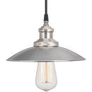 Progress Lighting Antique Nickel 1-Light Medium E-26 Base Mini Pendant 
