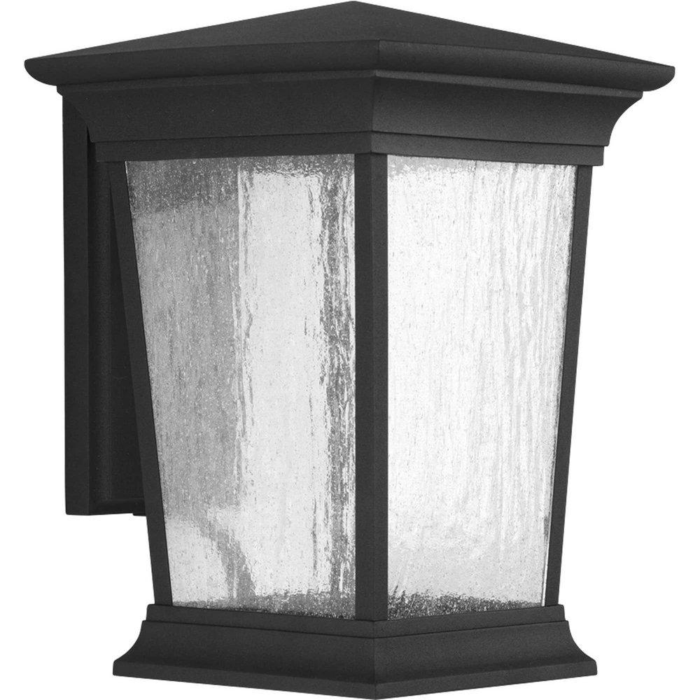 Progress Lighting Black 17W 1-Light LED Large Wall Lantern 