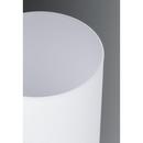 Progress Lighting Textured Black 100W 1-Light Wall Bracket with Etched Outside Painted White Inside Glass 